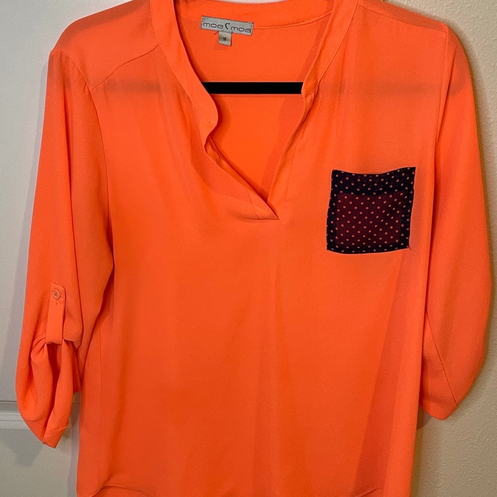Peach Blouse